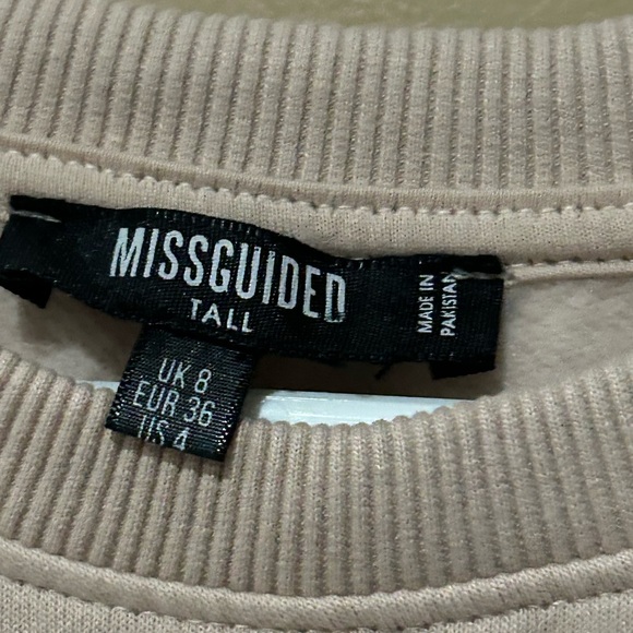 Misguided tall sweatshirt size 4 - Picture 6 of 10